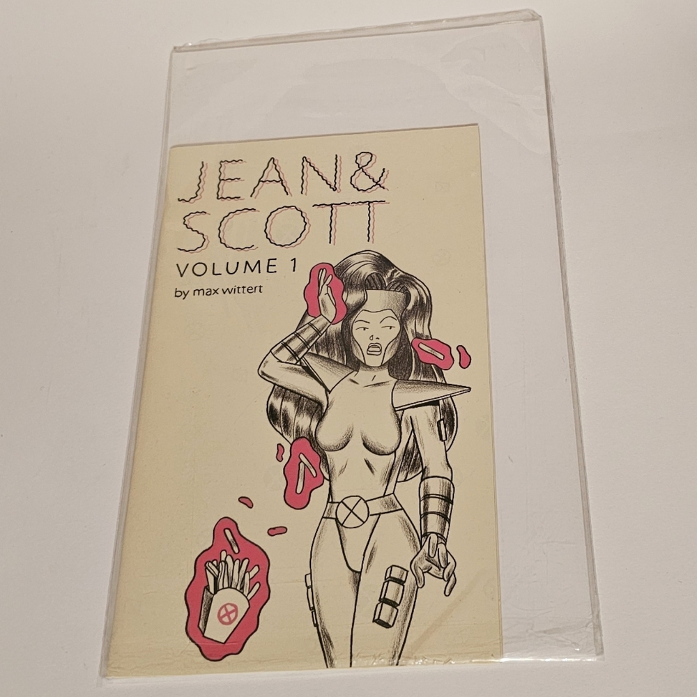 Vintage Comic Book Jean and Scott Vol. 1 by Max Wittern Rare X-Men